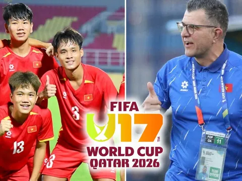 Lịch thi đấu VCK U17 World Cup 2026 mới nhất - ĐT Việt Nam gặp đối thủ nào ở trận ra quân?