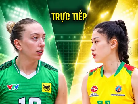 VTV trực tiếp bóng chuyền nữ BC Thông Tin BĐ19 vs VTV Bình Điền Long An - Link trực tiếp giải VĐQG 2026