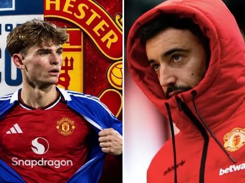 Bruno Fernandes đếm ngược ngày rời Old Trafford, Man United kích hoạt bom tấn Nico Paz thay thế?
