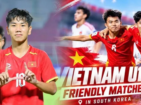 Kết quả bóng đá U17 Việt Nam vs U17 Cheonan City hôm nay 26/10 - Giao hữu: Cơn mưa bàn thắng