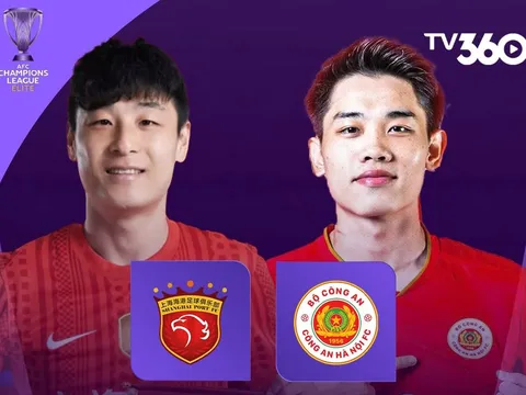 KẾT QUẢ bóng đá Shanghai Port vs CAHN - Link xem trực tiếp AFC Champions League Elite trên VTV6