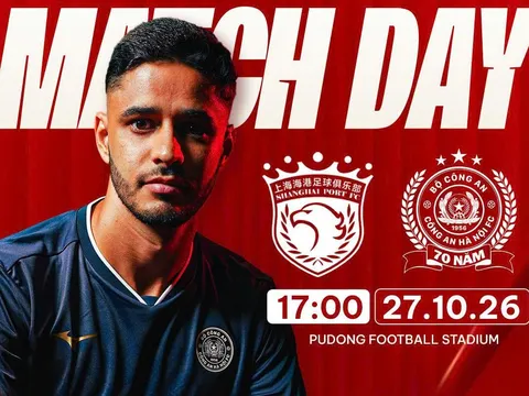 Dự đoán kết quả, tỷ số Shanghai Port vs CAHN - Nhận định bóng đá Cúp C1 châu Á hôm nay 27/10