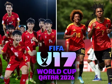 Lịch thi đấu VCK U17 World Cup 2026 mới nhất 27/10: ĐT Việt Nam đấu với Bỉ lúc mấy giờ?