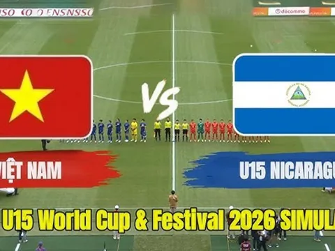 KẾT QUẢ BÓNG ĐÁ U15 Việt Nam vs U15 Nicaragua hôm nay 28/10 - World Cup 2026: Cơn mưa bàn thắng