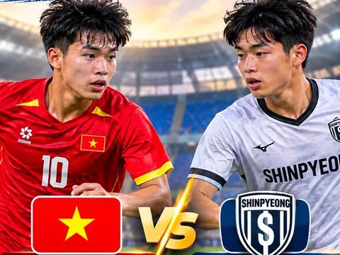 Kết quả bóng đá U17 Việt Nam vs U17 Shinpyeong FC hôm nay 28/10 - Giao hữu: Bữa tiệc bàn thắng