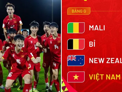 Lịch thi đấu VCK U17 World Cup 2026 mới nhất 30/10 - Xem trực tiếp ĐT Việt Nam đấu Bỉ trên kênh nào?