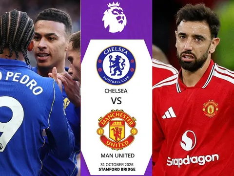 FPTPlay trực tiếp bóng đá Chelsea vs Man Utd 19h30 ngày 31/10 - Link xem trực tiếp Ngoại hạng Anh hôm nay