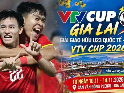 Xem TRỰC TIẾP U23 Việt Nam đấu U23 Qatar ở đâu, kênh nào? Kênh xem miễn phí Gia Lai VTV Cup 2026