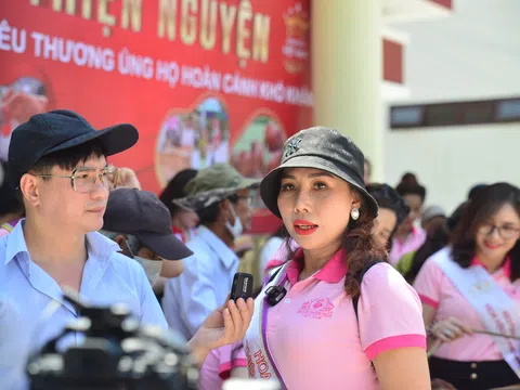 Hoa hậu Thiện nguyện Phạm Thị Minh Phi tham gia hoạt động từ thiện sau đăng quang