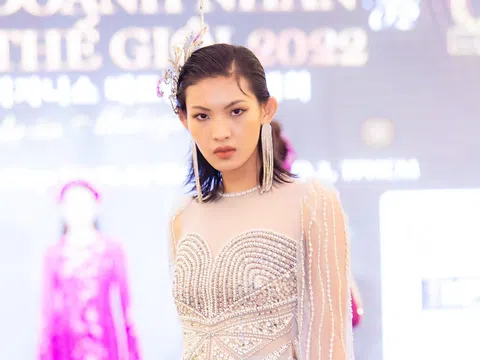 NTK Nhung Cao mang bữa tiệc thời trang đẳng cấp đến tiệc tri ân Hoa hậu Doanh nhân Việt Nam Thế giới 2022