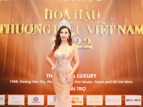 Hoa hậu thiện nguyện Phạm Thị Minh Phi khoe vẻ đẹp quý phái tại buổi casting toàn Quốc cuộc thi Hoa hậu Thương hiệu Việt Nam 2022