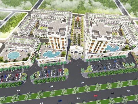 Trung tâm thương mại nhà phố Eden – cổ kính, hoa lệ, không gian sống lý tưởng bậc nhất Xứ Thanh
