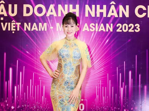 Hoa hậu Võ Thu Sương ngồi ghế cố vấn Hoa hậu Doanh nhân Châu Á Việt Nam 2023