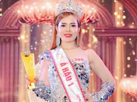 Thí sinh Nguyễn Thị Trúc Linh xuất sắc đạt danh hiệu Á hậu 1 Hoa hậu Doanh nhân Đất Việt 2023