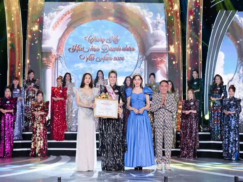 Người trình diễn áo dài đẹp nhất Hoa hậu Doanh nhân Việt Nam 2024 là ai?