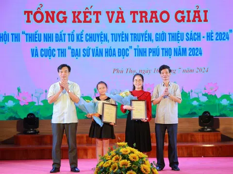 Phú Thọ: Em Nguyễn Linh Chi - Trường Tiểu học Đinh Tiên Hoàng đoạt giải  tiêu biểu Cuộc thi “Đại sứ Văn hóa đọc” tỉnh năm 2024