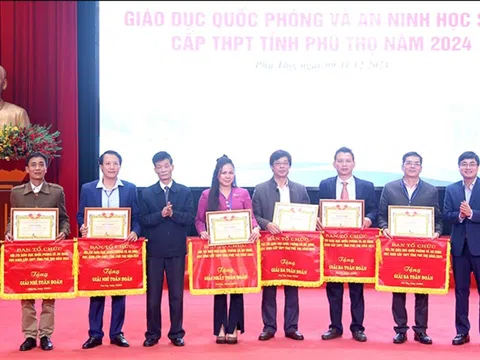 Phú Thọ: Trường THPT Trung Giáp (Phù Ninh) đoạt giải Nhì toàn đoàn Hội thi Giáo dục Quốc phòng và an ninh cấp tỉnh năm 2024