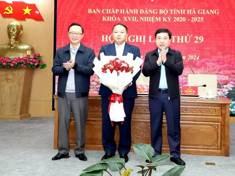 Hà Giang có tân Phó Bí thư Tỉnh uỷ