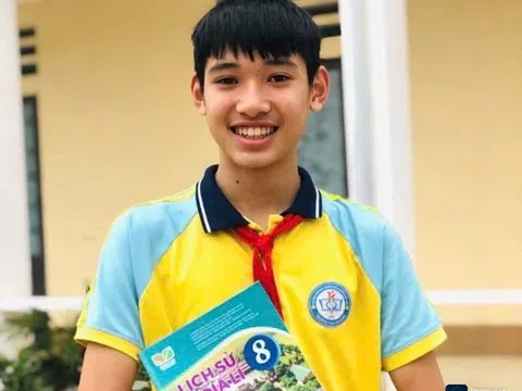 Phú Thọ: Học sinh Nguyễn Xuân Phú Trường THCS Trị Quận thủ khoa kỳ tuyển sinh lớp 10 trường THPT Chuyên Hùng Vương