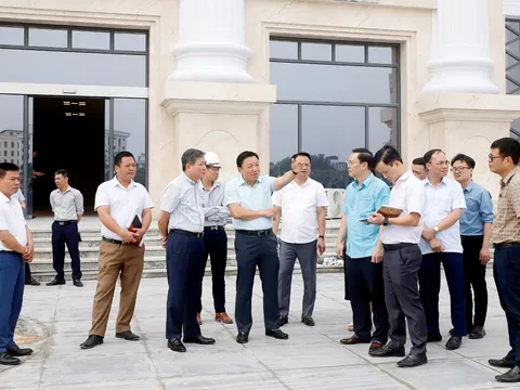 Phú Thọ: Kiểm tra tiến độ dự án Nhà Văn hóa nghệ thuật và công tác chuẩn bị phục vụ Đại hội Đảng bộ tỉnh lần thứ Nhất