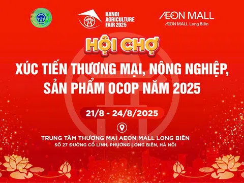 Hà Nội: Sắp diễn ra Hội chợ xúc tiến thương mại nông nghiệp, sản phẩm OCOP năm 2025 