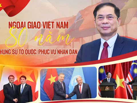 Hành trình 80 năm ngoại giao với những bước đi đột phá