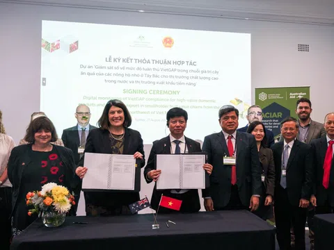 Việt Nam - Australia: Thúc đẩy hợp tác chuyển đổi số và tăng trưởng xanh trong nông nghiệp