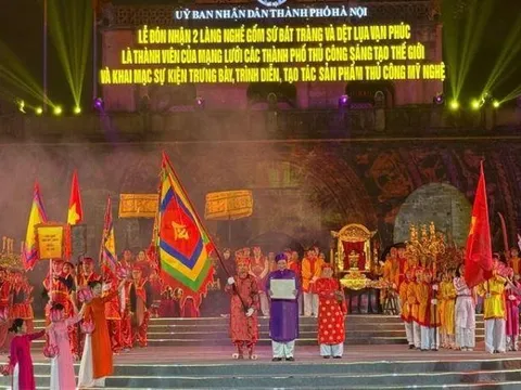 Festival Làng nghề Quốc tế 2025: Tầm vóc mới của nghề thủ công Việt Nam