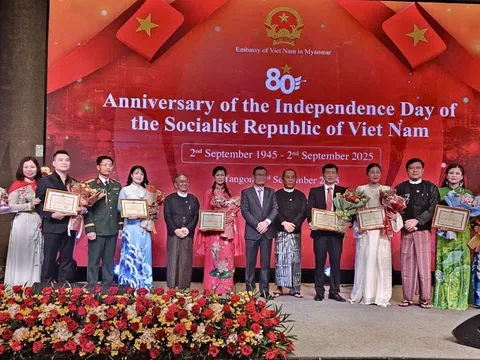 Đại sứ quán Việt Nam tại Myanmar tổ chức nhiều hoạt động kỷ niệm 80 năm Quốc khánh nước Cộng hòa XHCN Việt Nam