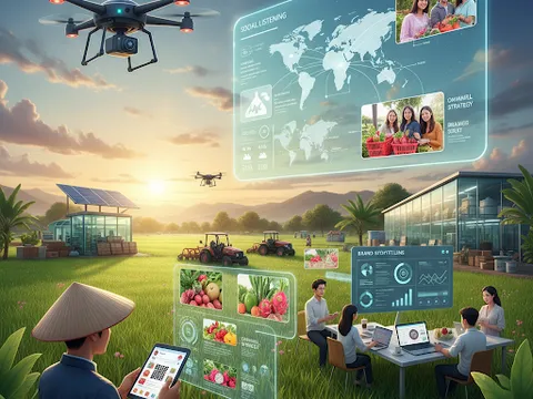 Giải mã MARKETING thời 4.0: Chuyển mình cùng Nông nghiệp số