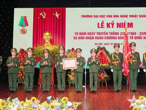 Phát triển nhân tài, lan tỏa văn hóa: Hướng đi mới từ Trường Đại học Văn hóa Nghệ thuật Quân đội