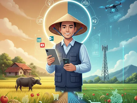 Nông dân 4.0: Đột phá với kỹ năng số