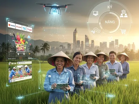 Đòn bẩy số hóa: Hợp tác xã nông nghiệp vươn mình trong kỷ nguyên AI