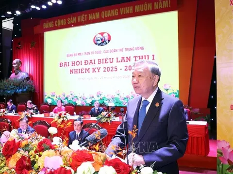 Tổng Bí thư Tô Lâm: "Mặt trận là Nhân dân, Sức mạnh Mặt trận là sức mạnh của lòng dân"
