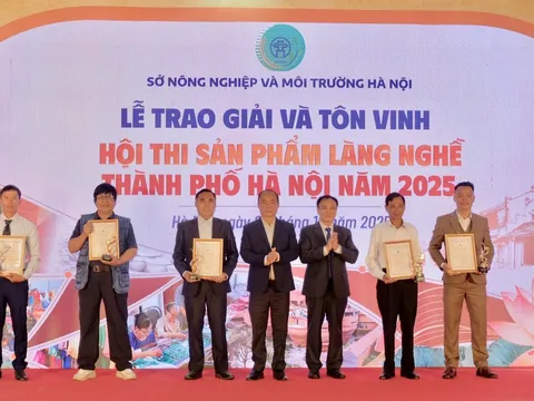 Hà Nội tôn vinh 125 tác phẩm làng nghề tiêu biểu năm 2025
