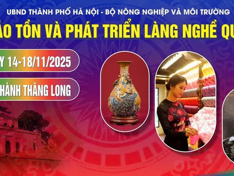 Thông cáo báo chí Festival Bảo tồn và Phát triển Làng nghề Quốc tế 2025