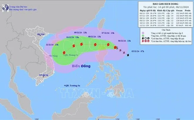 Các địa phương từ Quảng Ninh đến Bình Thuận chủ động ứng phó bão YINXING