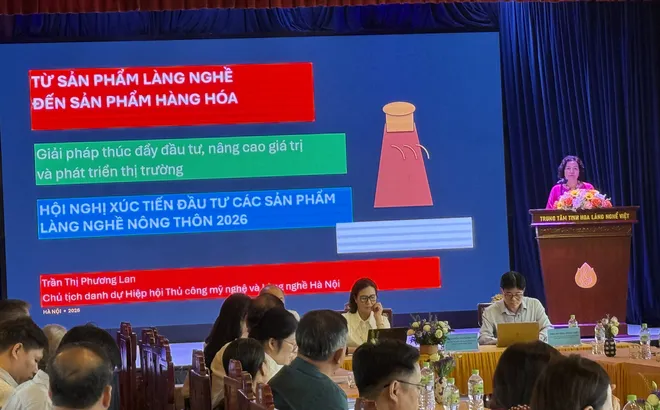 Hội nghị Xúc tiến đầu tư các sản phẩm ngành nghề nông thôn